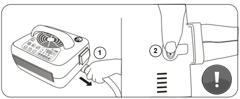 Electric bed cooling